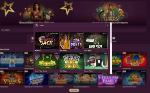 Davegas online casino poker games